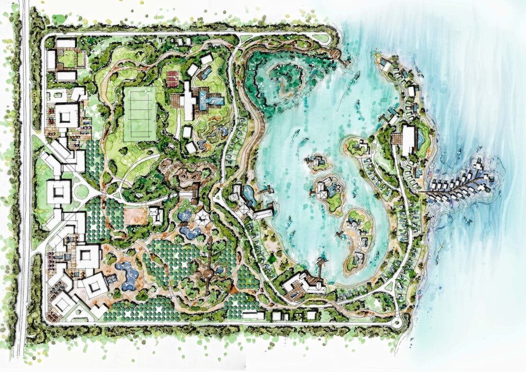 Dubai Development Resort master plan waterfront Umm Al Quwain UAE Schaduf